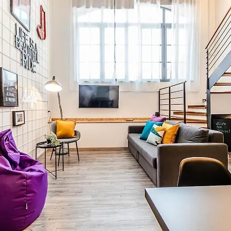 Appartement Private Parking Loft Di Design In Pieno Centro Livourne
